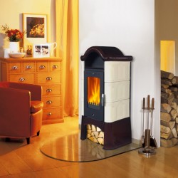 Graz II. buttergelb - kaffeebraun